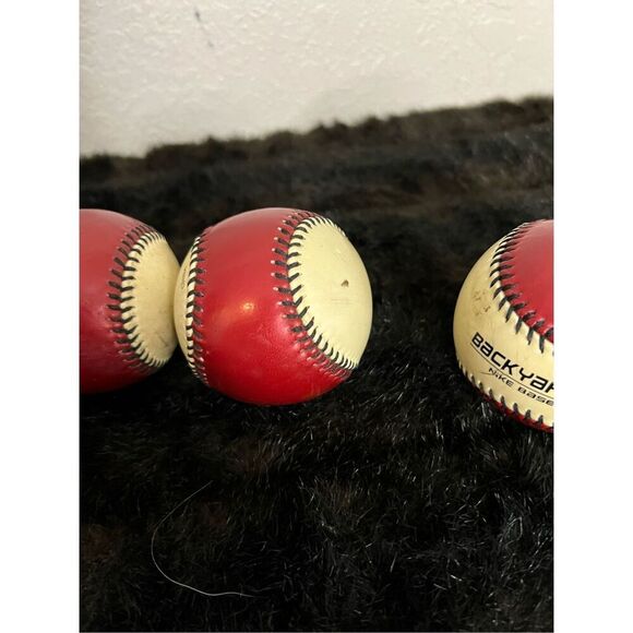 NIKE Backyard Gem Baseball Maroon NBG 9IN. 5OZ. Base Ball Toy Collectable - Picture 6 of 10